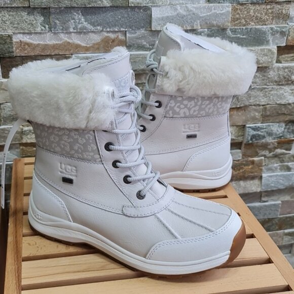 UGG Adirondack III Women's Boot Snow Leopard - Picture 6 of 8